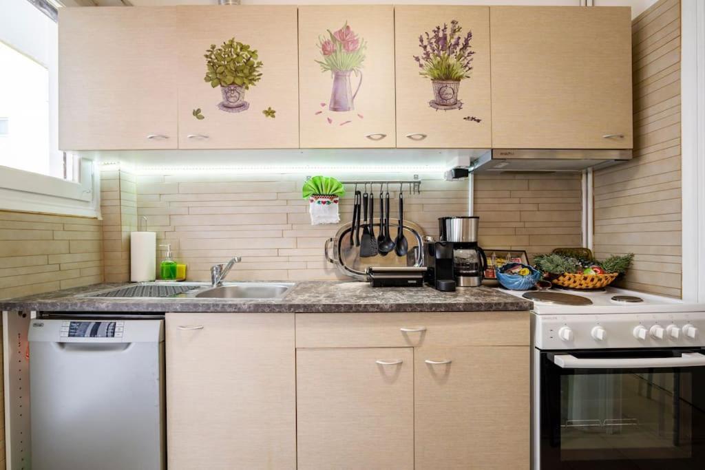 Athens Paradise Cozy 53 Sqm Apartament Near To Metro Kültér fotó
