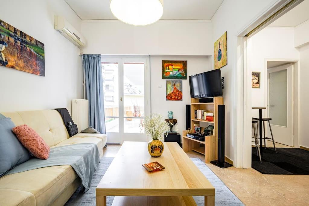 Athens Paradise Cozy 53 Sqm Apartament Near To Metro Kültér fotó