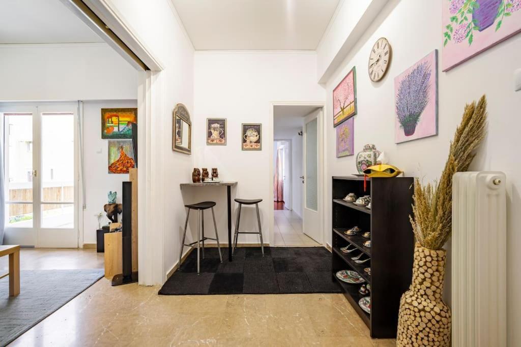 Athens Paradise Cozy 53 Sqm Apartament Near To Metro Kültér fotó